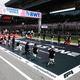 Some F1 drivers take the knee before a race
